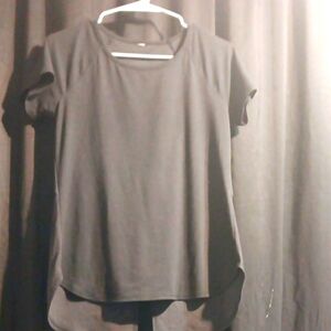 Classic Black Womens Athletic Top